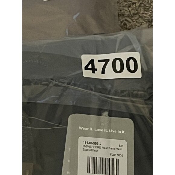 Trimark Heat Panel Puffer Vest Mens Small Black Shefford Power Heated Warm NEW - Picture 15 of 15
